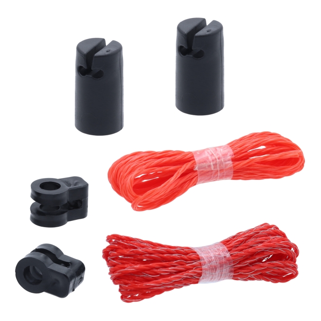 50m Schafnetz, Euro Extra, 90cm, 1 Spitze, orange, Schafzaun, Elektrozaun, Elektronetz