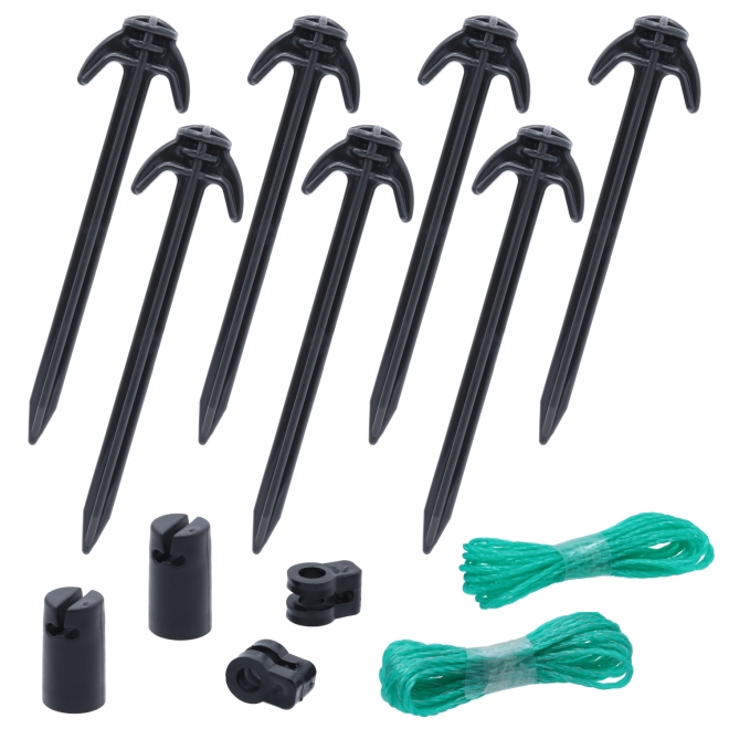 25m Geflügelnetz, Euro, 112cm, 2 Spitzen, grün, Hühnerzaun, Geflügelzaun, Hühnernetz, ohne Strom