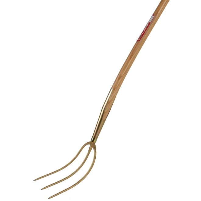 Freund-Victoria Erntekönig-Streugabel 33905, 3 Zinken, 26x20cm, mit Stiel Ø36x1350mm, 1280620