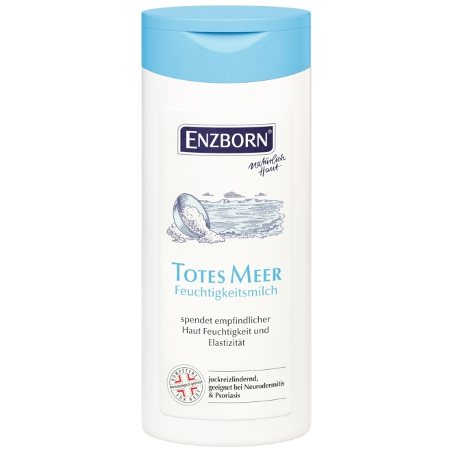 Enzborn Totes Meer Feuchtigkeitsmilch 250ml, Erfrischende Pflege für die Haut