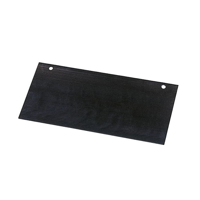 Ersatzblech 30cm für Stoßscharre, 1mm Federstahlblech für Stallkratzer