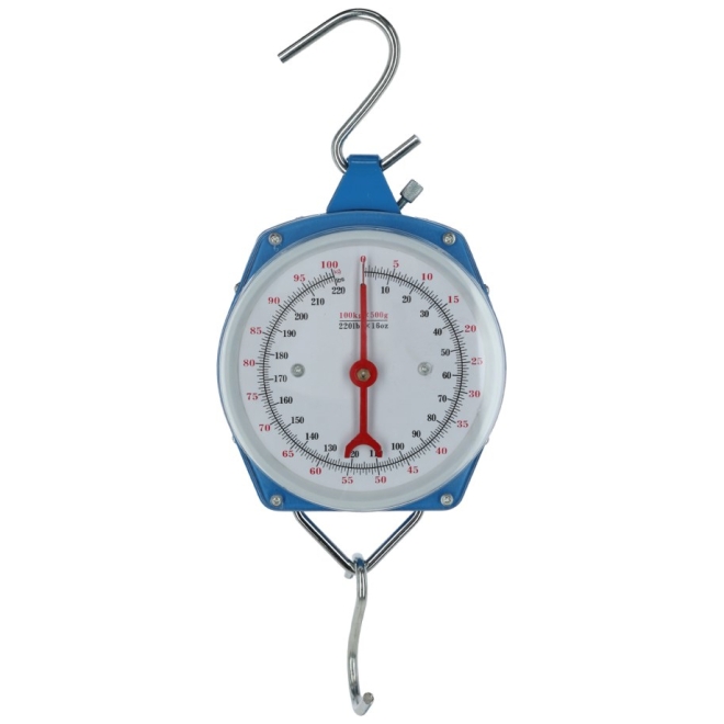 Zeigerschnellwaage 10kg - 100g-Schritte - Futterwaage, Heuwaage, Werkstattwaage