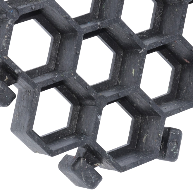 hanit Paddockplatte Recycling Kunststoff - Rasenwabe - Rasengitter - 40x50x4cm