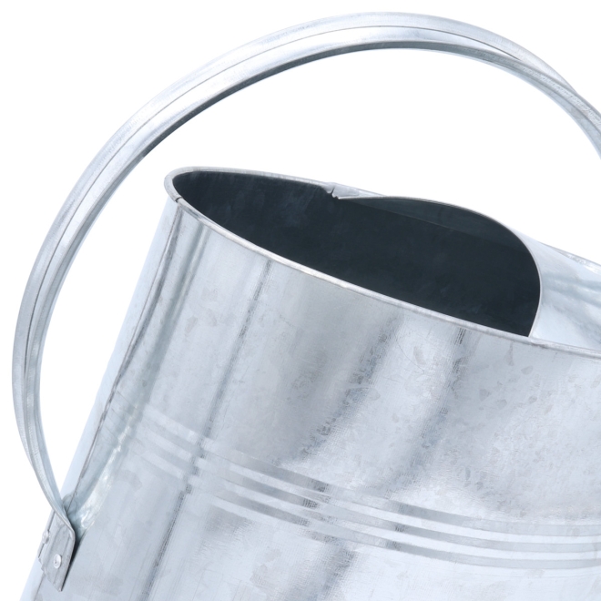 Zinkgießkanne 10 Liter, Metall Gießkanne, Dekogießkanne, Blumengießkanne