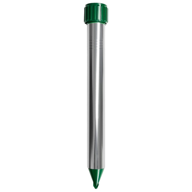 Silvatronic Maulwurfabwehr, Maulwurfstab, batteriebetriebener Wühlmausschreck