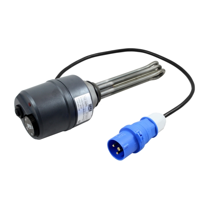 Suevia Einschraubheizkörper 3000W, 230V (Stecker blau) für Heizgerät Mod. 303 - 102.0845