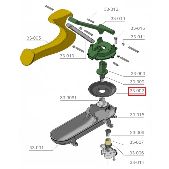 OASE Nachbau Membrane Ø23cm für Weidepumpe 75