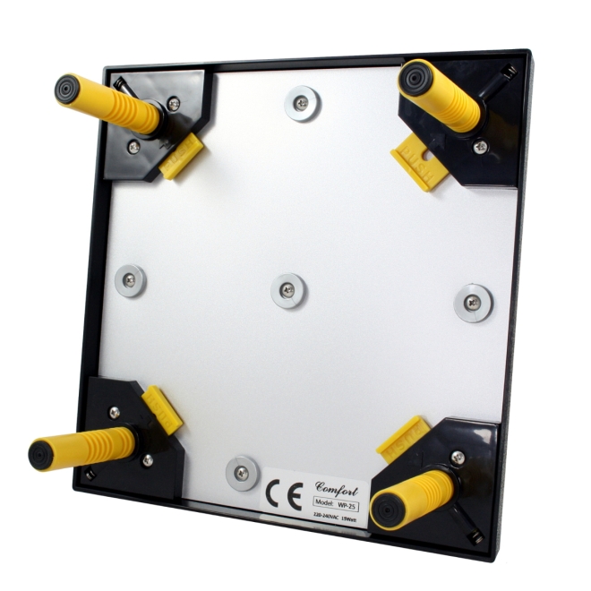 Küken-Wärmeplatte Comfort 25x25cm, 13 Watt, Heizplatte für die Kükenaufzucht