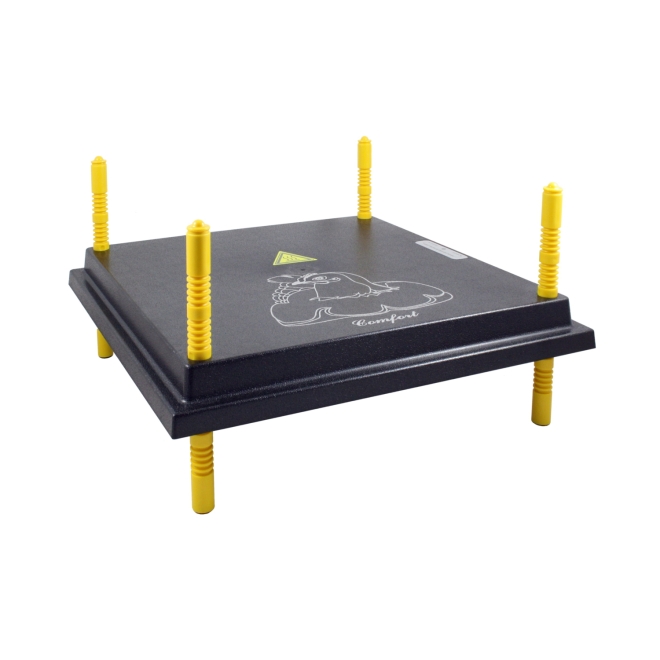 Küken-Wärmeplatte Comfort 40x40cm, 38 Watt, Heizplatte für die Kükenaufzucht