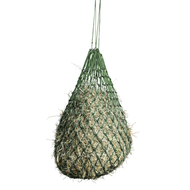 Heunetz engmaschig 5x5cm, grün, Futternetz für Pferde