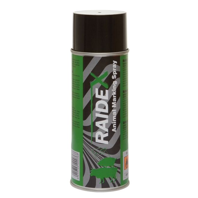 Raidex Viehzeichenspray 200ml Grün, Markierungsspray zur Kennzeichnung von Tieren