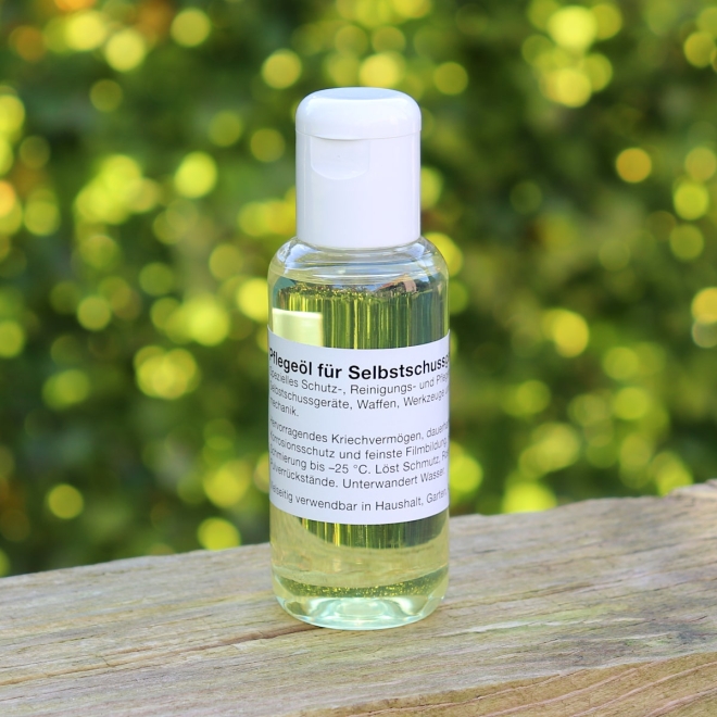 Kieferle Pflegeöl für Schussgeräte 100ml, Schutzöl, Reinigungsöl für Schussfallen und Werkzeuge