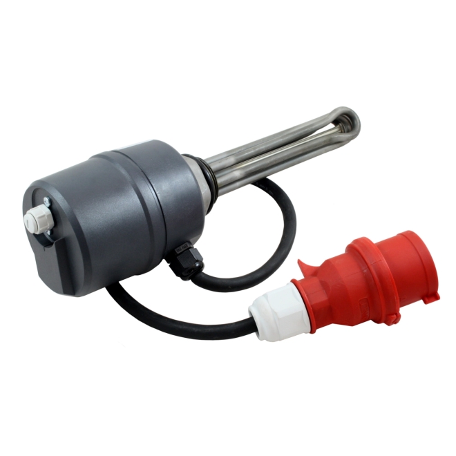 Suevia Einschraubheizkörper 3000W, 400V (Stecker rot) für Heizgerät Mod. 311, 312 - 102.1227