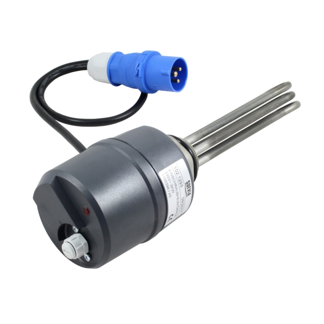 Suevia Einschraubheizkörper 3000W, 230V (Stecker blau) für Heizgerät Mod. 317 - 102.1293