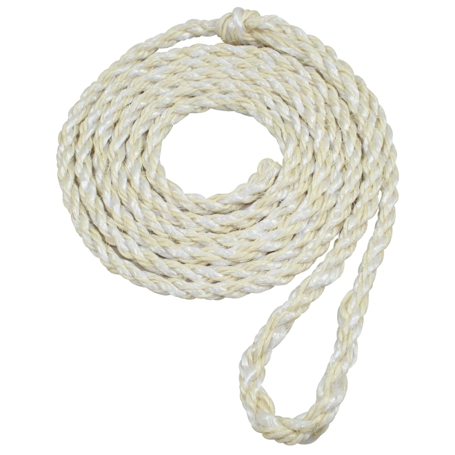 10x Viehtransportstrick Sisal-PP, Ø10mm, 300cm, große Schlaufe, Sisalstrick für Viehtransporte