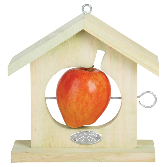 Esschert Design Futterhaus Apfelhäuschen, Futterstation, Futterstelle, Vogelhaus, sortiert, FB12