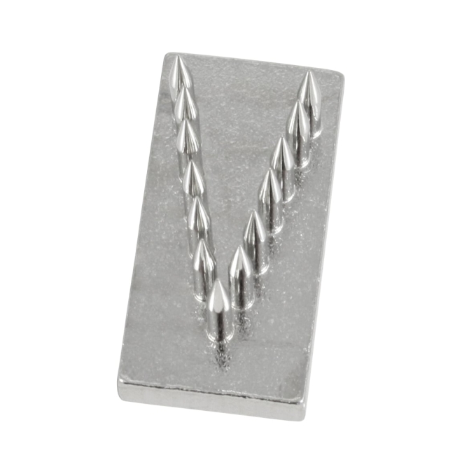 Schlagstempel-Buchstabe: V (20mm), Buchstabe, Einsatz für Schlagstempel