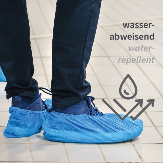Hygostar Überschuhe CPE, Einweg Überziehschuhe - 100 Stück
