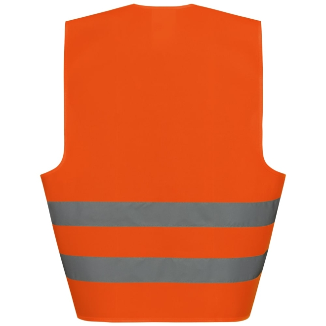 Wicatex Warnweste orange - Warnschutzweste Polyester - Universalgröße