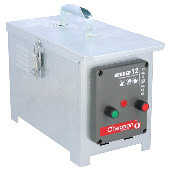 Chapron Weidezaungerät Berger 12 - 13.000 Volt - 1,9 Joule - 12V Elektrozaungerät