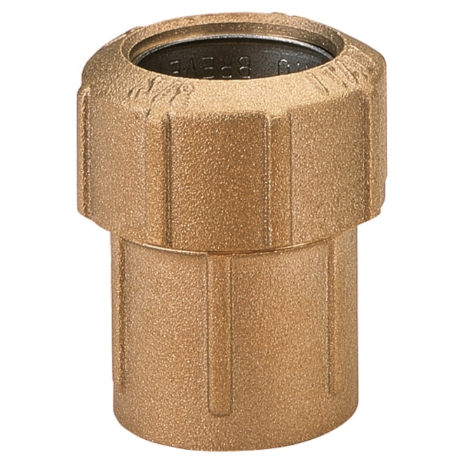 Messing Verschraubung 1 1/4 Zoll IG - 40x3,6mm - Übergangsstück mit Innengewinde