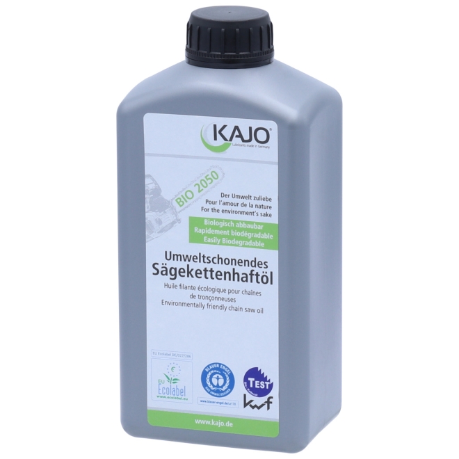 Kajo Sägeketten Haftöl BIO 2050 1 Liter - Haftöl für Motorsägen & Elektrosägen