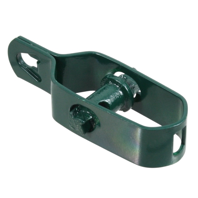 Drahtspanner 100mm, verzinkt, grün beschichtet, zum Spannen von Weidezaundraht