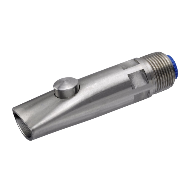 Monoflo Beißnippel OPTIFLO, 3/4 Zoll, 105mm, mit Druckknopf für Rinder und Bullen