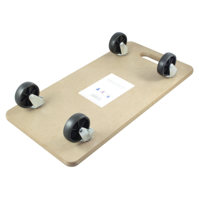 Transportroller MDF 28x58cm, 200kg, Möbelroller, Allzweckroller, Rollbrett, Umzugsroller