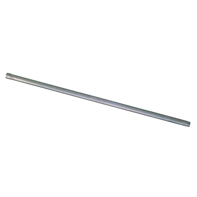 Monoflo Edelstahlrohr 100cm, 1/2 Zoll (IG/AG), gerade, Wasserrohr für Tränkenippel