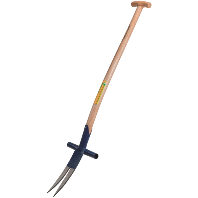 Freund-Victoria Ampferstecher 28072, 2 Zinken, 27cm, Unkrautstecher, mit T-Stiel 85cm