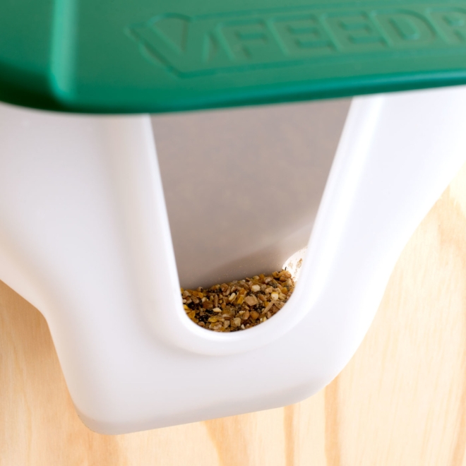 Geflügel-Futterautomat V-Feedr 2,5kg, Futterspender für Hühner und Geflügel