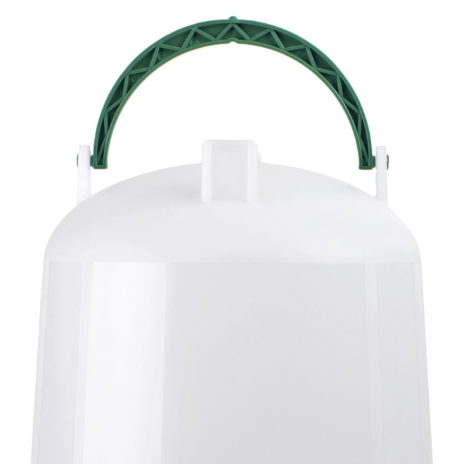 Geflügeltränke 10 Liter, grün, Hühnertränke, Stülptränke mit Bajonettverschluss und Aufhängung
