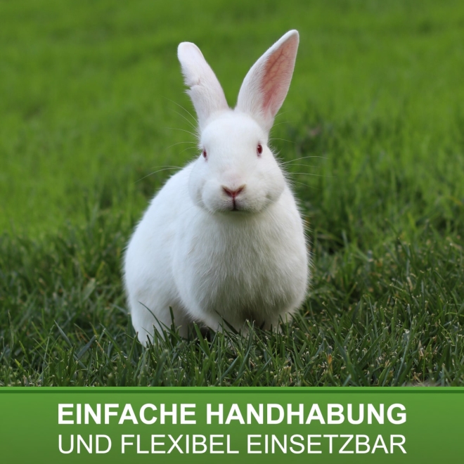 Kaninchen Futterautomat 2,5kg, verzinkt, Futtertrog, Futterspender für Kaninchen und Kleintiere