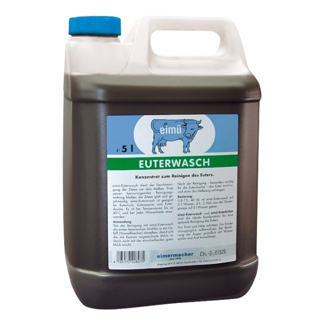 eimü Euterwasch 25kg, Konzentrat zur desinfizierenden Reinigung des Euters