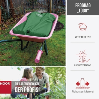 Noor Frogbag ToGo 80 Liter, Wasserhehälter für Schubkarren, Wassersack, Bewässerungssack