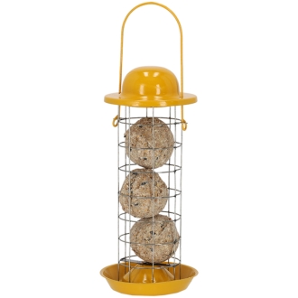 Esschert Design Meisenknödelautomat Naturtöne - Futterautomat für Vögel - sortiert