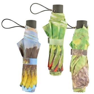 Esschert Design Taschen Regenschirm, Taschenschirm, Reiseschrim, verschiedene Motive