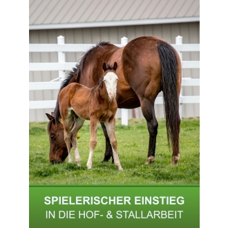 Kinder Dunggabel EcoFork Mini mit Stiel - pink - Mistgabel für Kinder 113cm