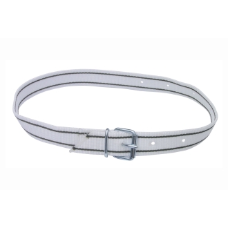 Halsmarkierungsband 80cm, weiß, mit Rollschnalle, Nummern-Halsband für Rinder und Kühe