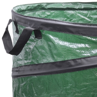 Pop-Up Laubsack 180 Liter, Gartensack für Laub und Gartenabfälle, Ø55x75cm (XL)