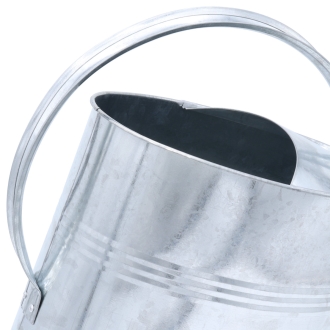 Zinkgießkanne 10 Liter, Metall Gießkanne, Dekogießkanne, Blumengießkanne