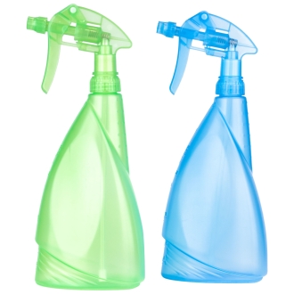 Matabi Multicolor 1 Liter, Trigger Sprühflasche, Blumensprüher, farblich sortiert