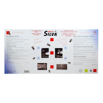 Silva 6x Fliegenfalle UV-Stall 60x30cm, Fliegenfänger zur Fliegenbekämpfung im Stall