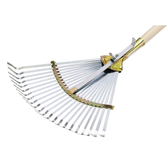 FLORA Profi-Laubbesen, mit Schlaufendülle, verstellbare Arbeitsbreite 32-48cm, ohne Stiel