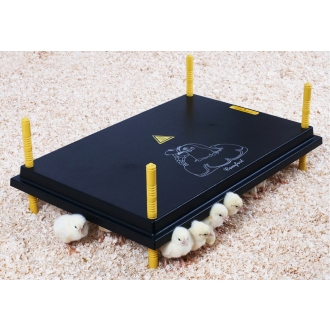Küken-Wärmeplatte Comfort 40x60cm, 56 Watt, 230 Volt, Heizplatte für die Kükenaufzucht