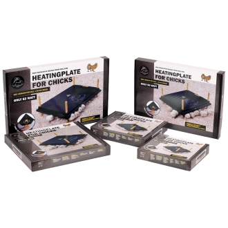 Küken-Wärmeplatte Comfort 40x60cm, 56 Watt, 230 Volt, Heizplatte für die Kükenaufzucht