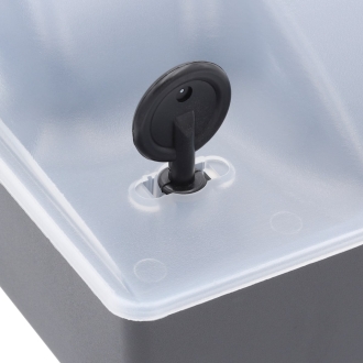 Köderstation Dualbox 2in1 - Durchlauf Schlagfalle und Köderbox - Rattenbox 24x20x11cm