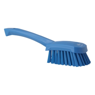 Vikan Handbürste mit kurzem Stiel 270mm, Bürste für die Lebensmittelindustrie - 41903