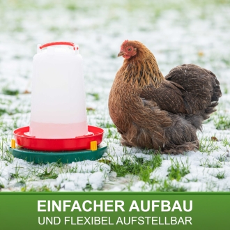 Tränkenwärmer Ø30cm (230/24V, 28W) Heizplatte - Wärmeplatte für Geflügeltränke